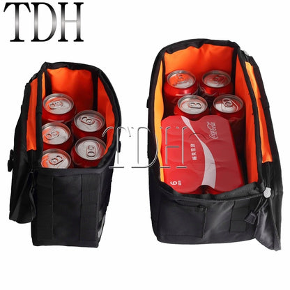 Motorcycle Saddlebag Side Tool Luggage Bag For Harley Dyna Softail Sportster XL Street Bob Low Rider FXD FXBB Travel Saddle Bags