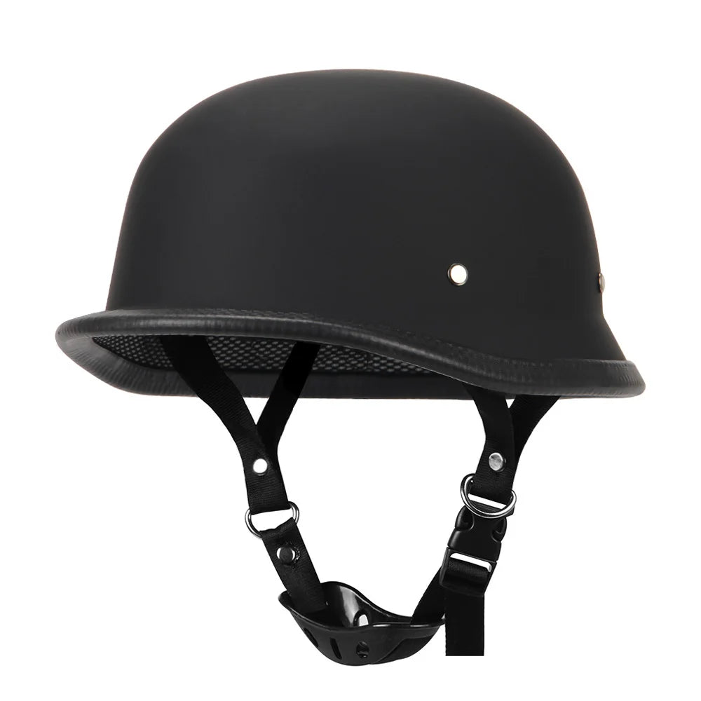 Motorcycle Helmet Half Face Helmet Capacete De Moto Retro Casco Moto German Vintage Moto Half Helmet Motorbike DOT Certification