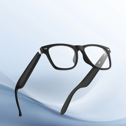 AI Intelligent Translation Glasses Music Headphones Glasses Bluetooth-Compatible Support Above 130 Languages for Outdoor Travel