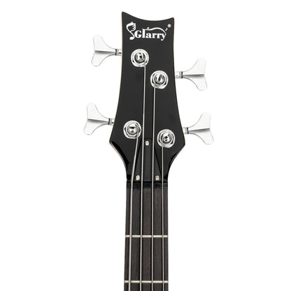 24 Frets Rosewood Fingerboard GIB Electric Bass Guitar Full Size 4 String Sunset Color