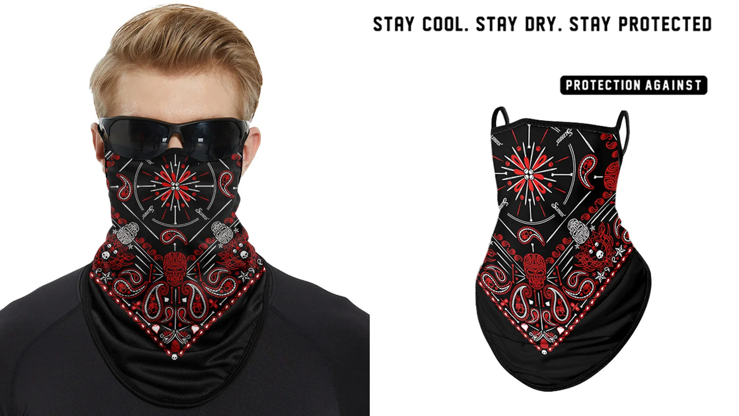 Motorcycle Warm Scarf Thick Ski Mask Windproof Polar Fleece Winter Riding Cold-proof Face Towel Unisex Outdoor Hiking Neck Cover