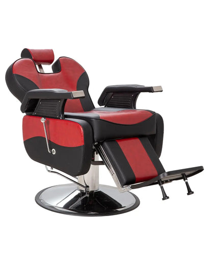 Salon Chair for Hair Stylist, 440 Lbs Heavy Duty Reclining Barber Chair with High-Density Foam Cushioning, Customized