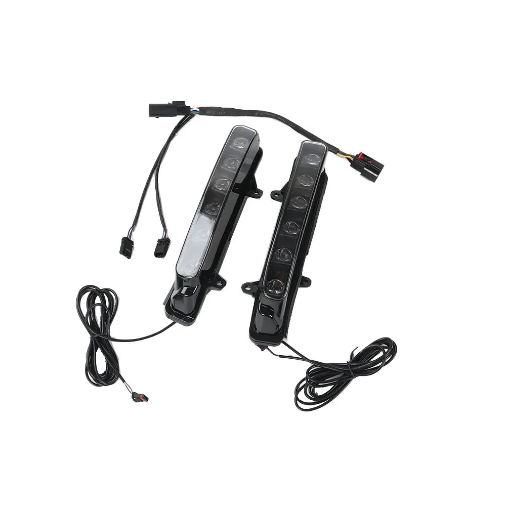 Motorcycle Fairing Undercover Turn Signal LED Daytime Running Light Integrated Design For Touring CVO Street Road Glide 23up