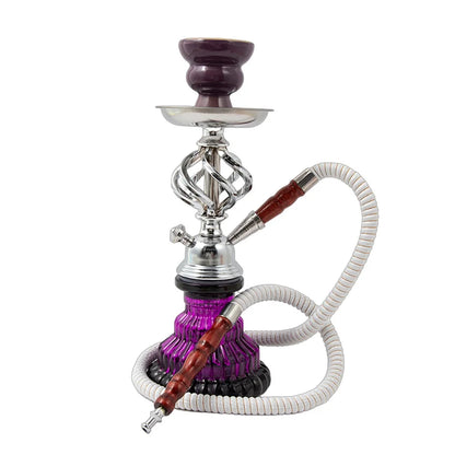 Glass Complete Shisha Hookah Set with Ceramic Bowl Tongs Hookah Hose Shisha Nargile Sheesha Narguile Chicha Water Pipe Hookah
