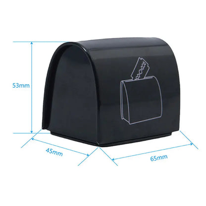 Barber Sharps Storage Box  Razor Blade Small Capacity Waste Collect Wast Hairdresser Waste Cutting Tool Recycling Safety Case