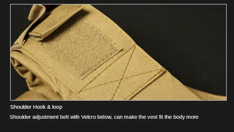 Airsoft Hunting Tactical Vest Molle Combat Assault Plate Carrier Tactical Vest 6Colors CS Outdoor Clothing Hunting Vest