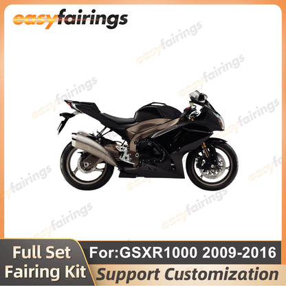 Motorcycle  Kits for SUZUKI GSXR1000 GSX1000R 2009 2010 2011 2012 2013 2014 2015 2016 GSXR 1000 K9 Bodywork full fairing kit