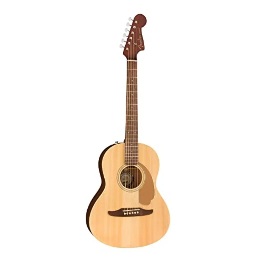 Sonoran Mini Acoustic Guitar with 2Year Warranty for Portable Music Enthusiasts Natural Finish Rosewood Fingerboard Includes Du