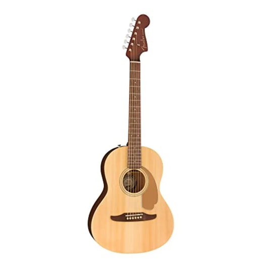 Sonoran Mini Acoustic Guitar with 2Year Warranty for Portable Music Enthusiasts Natural Finish Rosewood Fingerboard Includes Du