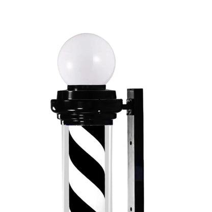 23.6 inch Barber Pole Light Classic Signs Barber Shop Open Sign for Outside