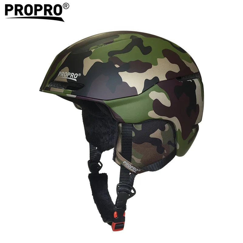 PROPRO Light Ski Helmet With Safety professional Ski Snowboard   motorcycle Integrally-Molded Skiing Snow Husband Men Women