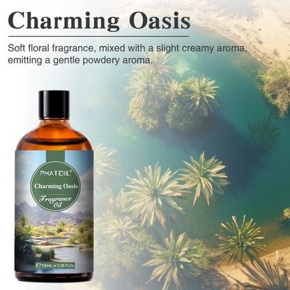 PHATOIL 100ML with Dropper Fragrance Oil For Diffuser Fruit Carnival Almond Vanilla Golden Vintage No.1 Lucifer's Letter Oils