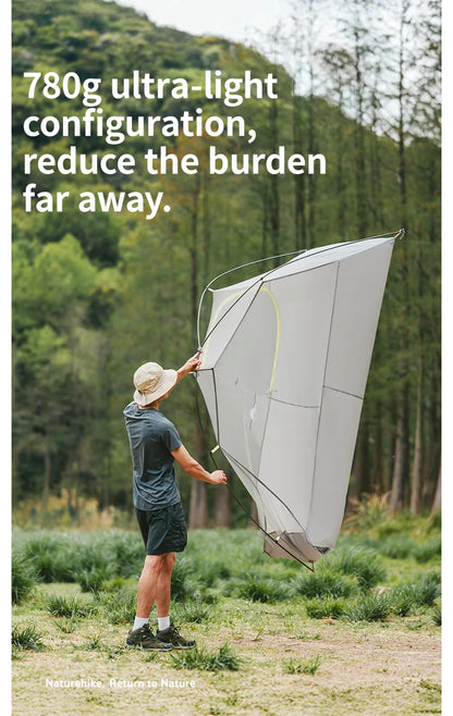 Naturehike Star Trail EXT Hiking Tent Outdoor Camping Ultralight Rainstorm Protection Wild Tent 1 2 Person 0D Nylon Backpacking Tent
