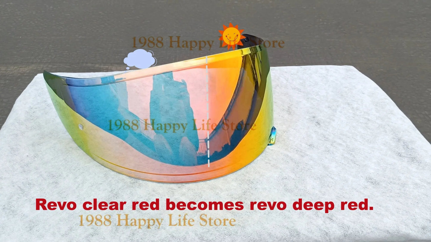 Helmet Visor for SHOEI X14 X-14 Z7 Z-7 CWR-1 CWR1 NXR RF-1200 RF1200 X-Spirit3 X-Spirit III X-Fourteen RYD CWR-F RF-SR Shield