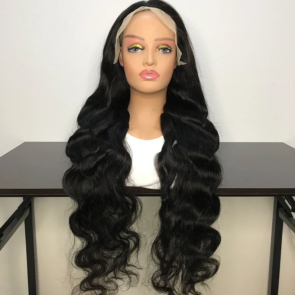 250 Density 40 Inch Body Wave 13x6 Hd Lace Front Wig 360 Lace Frontal Wigs For Women Brazilian 13x4 Pre Plucked Lace Human Hair