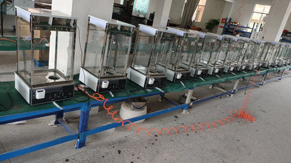 Counter Curve Glass Pizza Chicken Pie Commercial Food Warmer Electric Display Showcase Bakery Snack Food Chicken