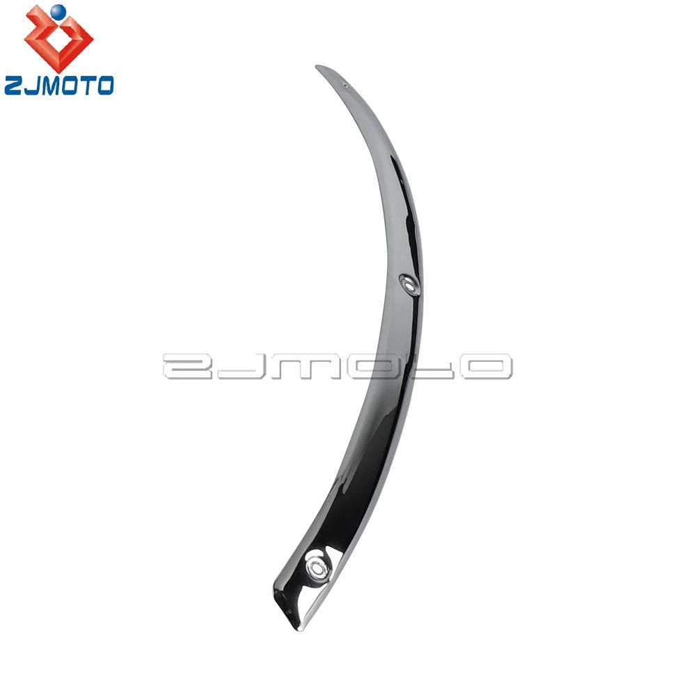 Steel Motorcycle Front Windshield Trim W/ Rubber Gasket For Harley Electra Street Tri Glide Touring Windscreen Strips 1996-2013