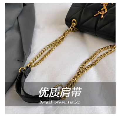 2025 New Luxury Diamond Quilted Chain Bag Women Fashion Crossbody Shoulder Bag For Commute