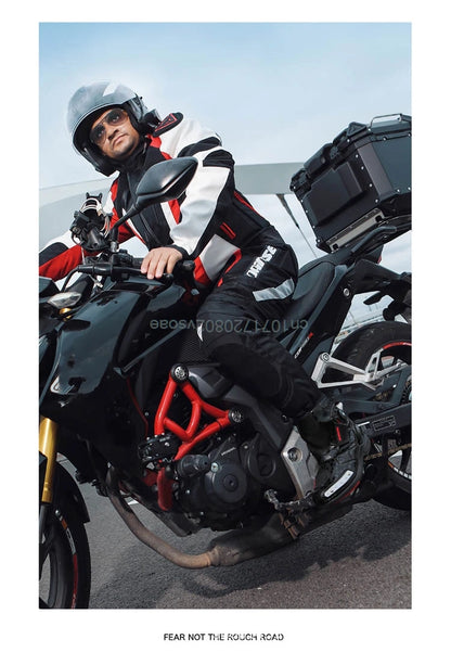 Motorcycle Riding Boots Summer New Anti-fall Casual Cycling Shoes Men's Outdoor High-top Cross-country Race Motorcycle Shoes