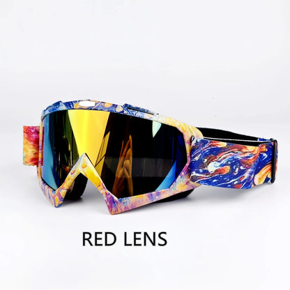 New colors Motocross Goggles Glasses Riding Skiing Sport Eye Ware MX Off Road Helmets Gafas Motorcycle Goggle for ATV DH MTB