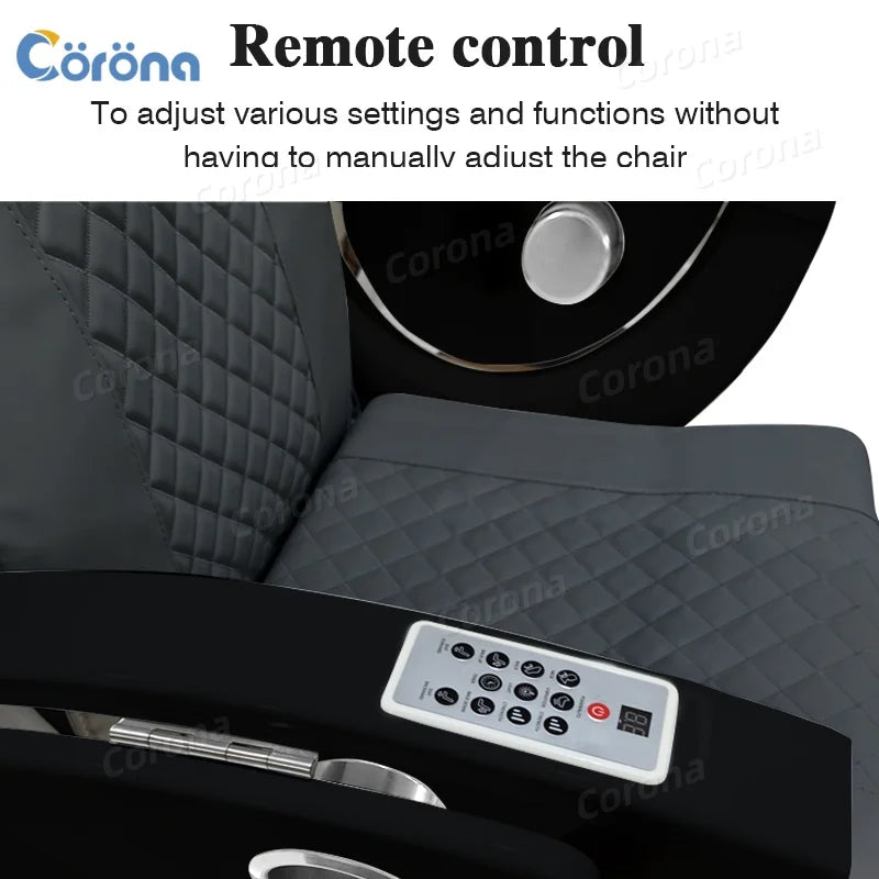 Luxury Pedicure Spa Massage Chair For Nail Salon Modern Beauty Salon Furniture Electric Kneading Massage Foot Spa Chair