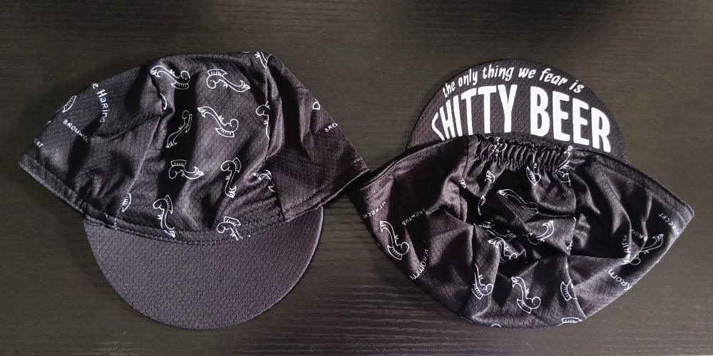 Cycling Caps for Men and Women, Black Series, Quick Dry, Breathable, Absorb Sweat, Sports, Bicycle Hat, 9 Styles