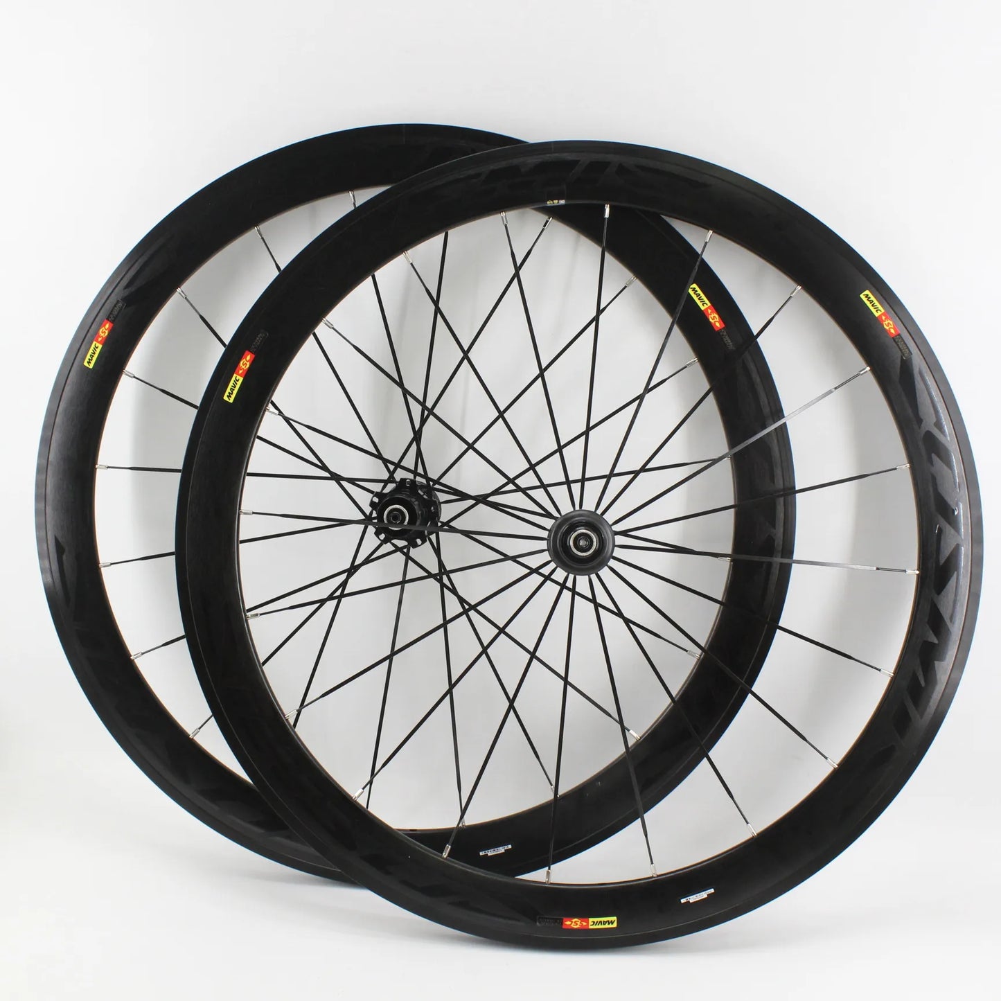 New White Black Gray 700C 50mm Road bike alloy bicycle wheelset clincher rims V Disc brake Thru Axle center lock hubs wheels