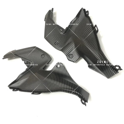 Suitable for carbon fiber Kawasaki Z900 2020-2023 motorcycle key switch cover link plate inner lining plate fairing housing