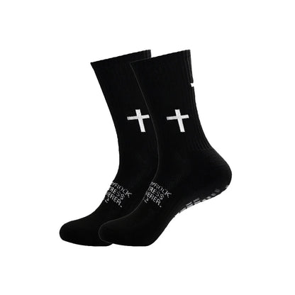 New Men Women Sports Football Socks Tube Wear-resistant Non-slip Outdoor Sports Cycling Socks Soccer Basketball Socks