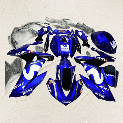 Free Custom fairings Kit for YZF R3 R25 2015 2016 2017 2018 Yamaha R25 R3 15-18 Injection Motorcycle Body Repair Kits Blue