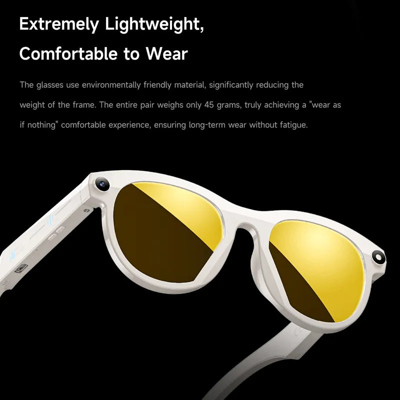 Xiaomi AI Smart Camera Glasses Translation 8K HD Camera Glasses Multifunctional Bluetooth 5.3 Calling Voice Assistant Music New