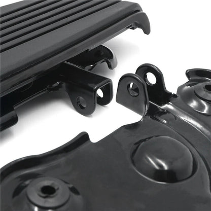 Motorcycle Hana Cut Front Footrests Footboard For Harley Davidson 2012-2016 FLD，1986-2023 FL，1986-later Touring，08-later Trik