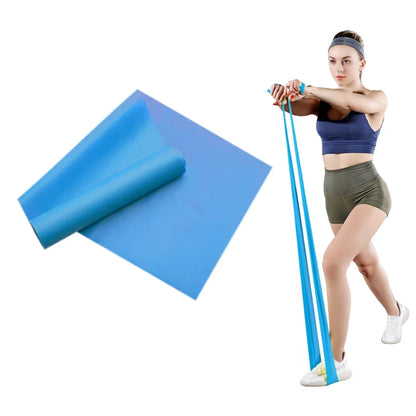 Elastic Fitness Bands Resistance Bands Elastic Fitness Tapes Yoga Pilates Crossfit Stretching Muscular Work Out Equipment