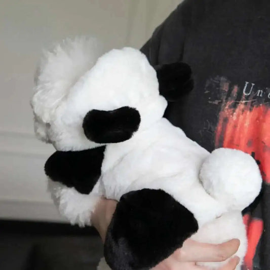 Autumn Winter Pet Plush Coat Dog Clothing Panda Costume Four Legged Cape Plush Warm Cat And Dog Clothing Puppy Clothes Dog Coat