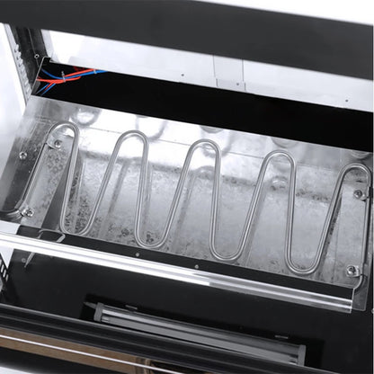 Commercial Food Warmer Countertop Pizza Warmers Display Pastry Patty Warmer Case for Buffet Restaurant Heater Food Service