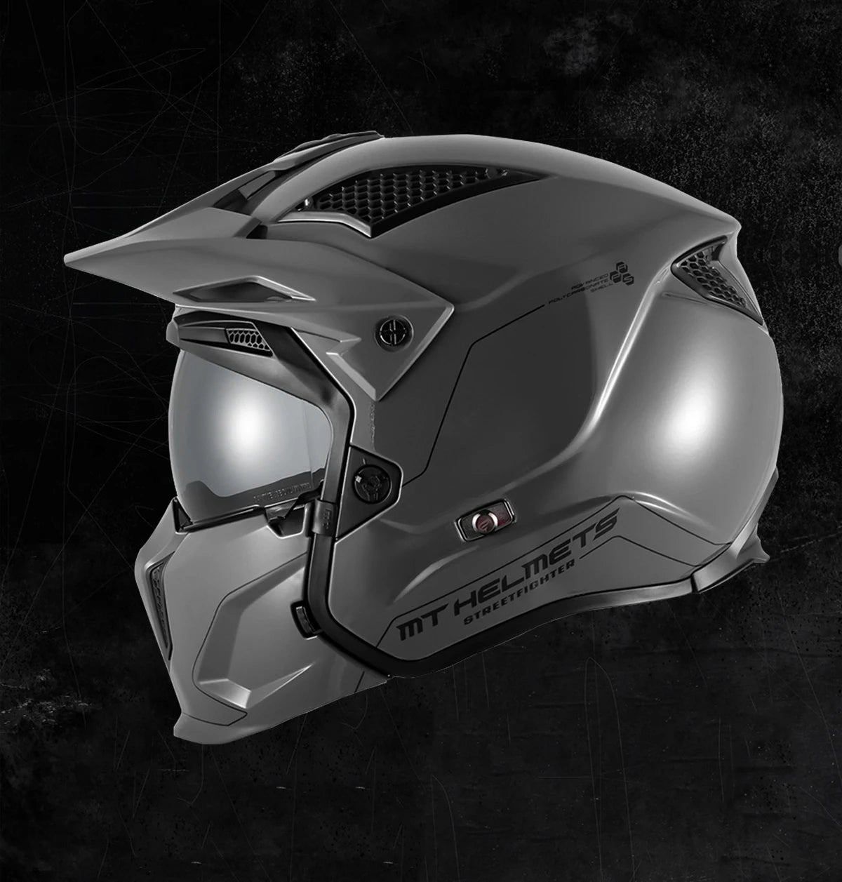 Modular Helmet for Motorcycle Matt / Gloss Mt Original Motocross Helmets Streetfighter Sv Half Open Face Maxvision Tech M-3Xl