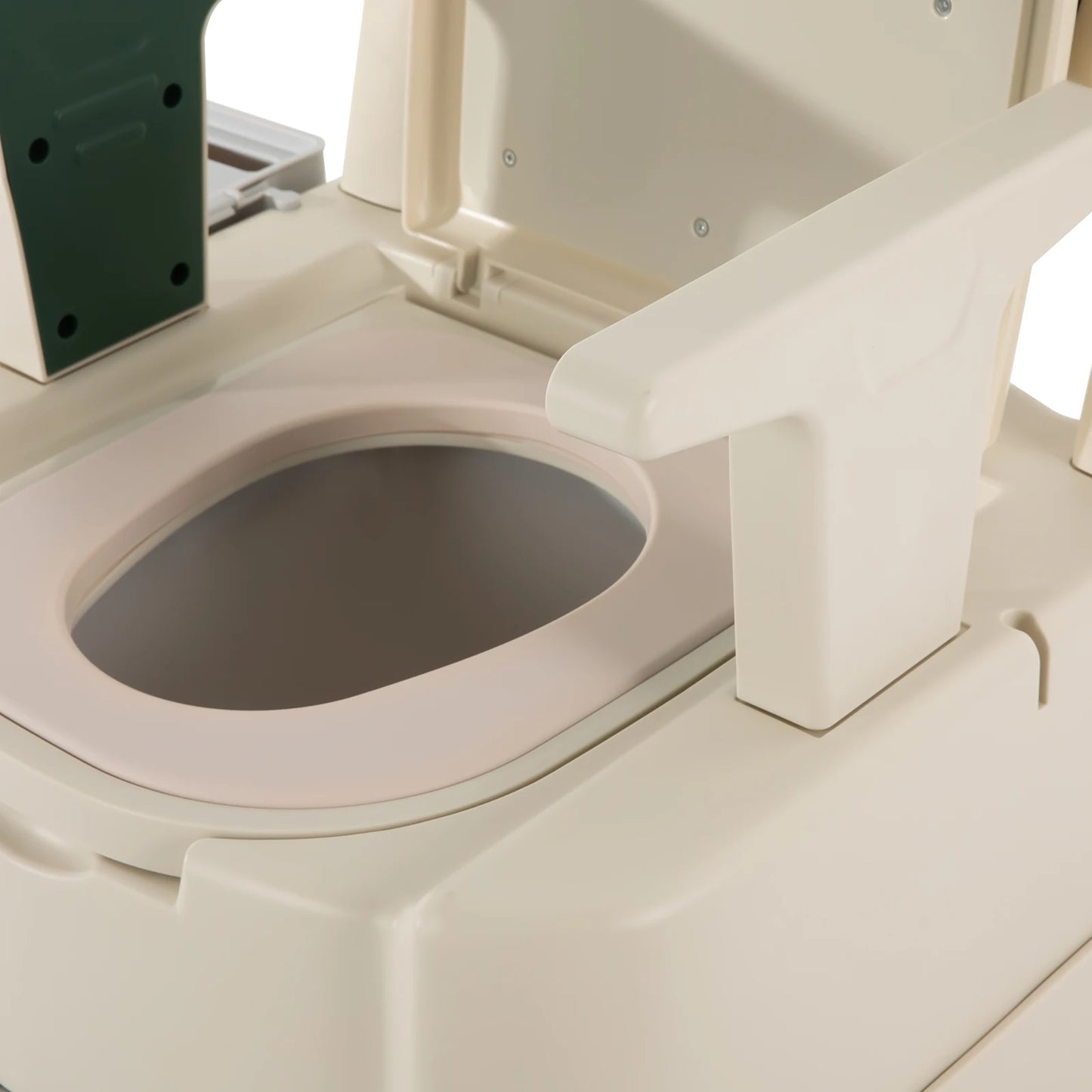 Toilet With Sensor Night Light,Bedside Commode  Bedside Toilet With Maximum Load 200kg, Portable Toilet