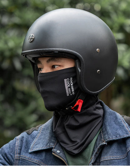 ROCKBROS Ice Silk Cycling Face Mask Summer Anti-UV Quick Dry Breathable Bike Scarf Mask  Fishing Riding Bandana Face Neck Cover