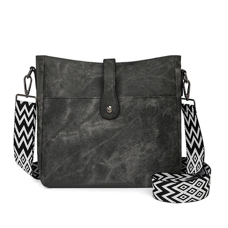 Women's shoulder crossbody bag adds elegance and mystery; Easy to match with casual or formal clothing, showcasing women's elega