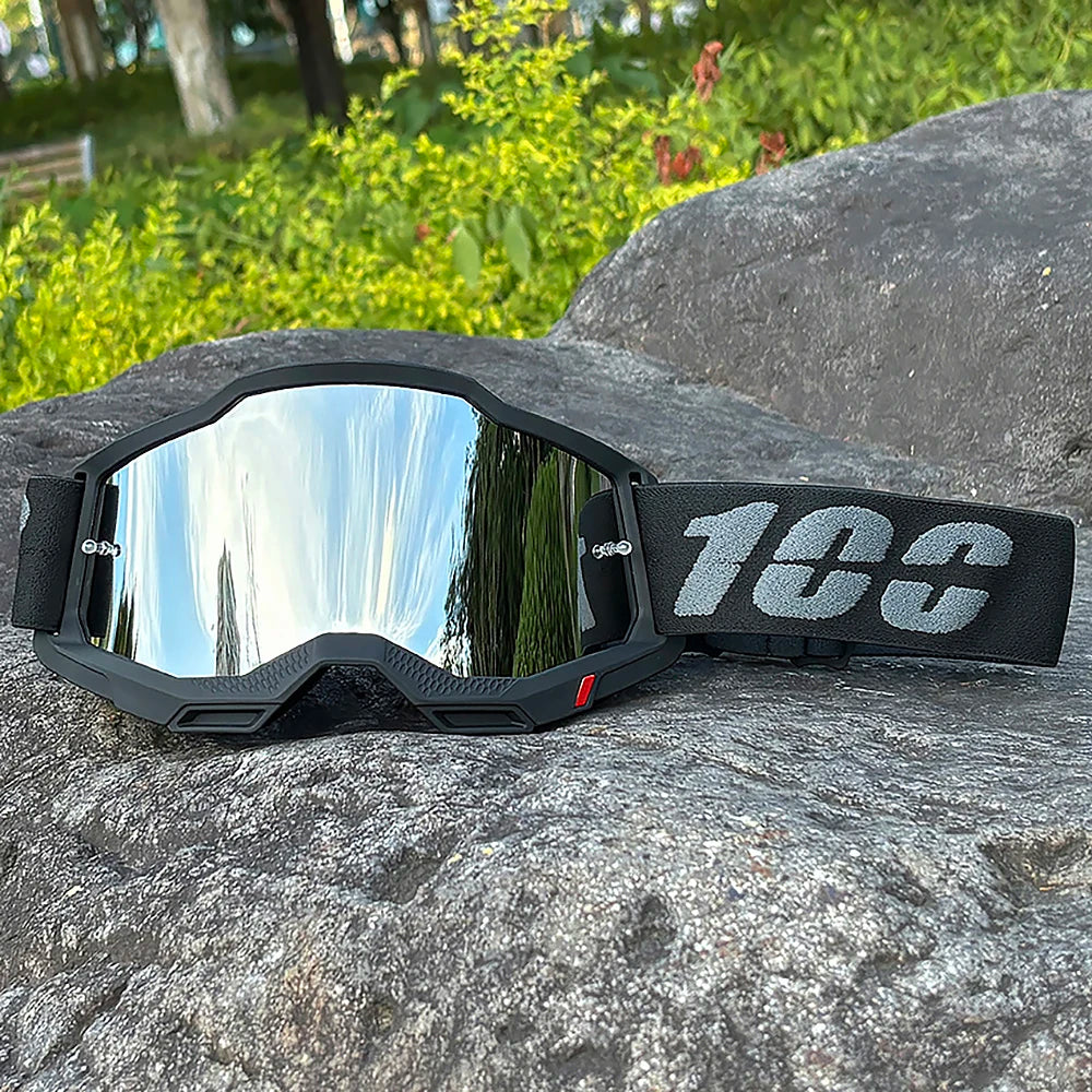 100 Motocross Glasses Motorcycle Sunglasses Man MTB ATV Mask Windproof Protection Skiing Cycling Racing Off-Road Goggles