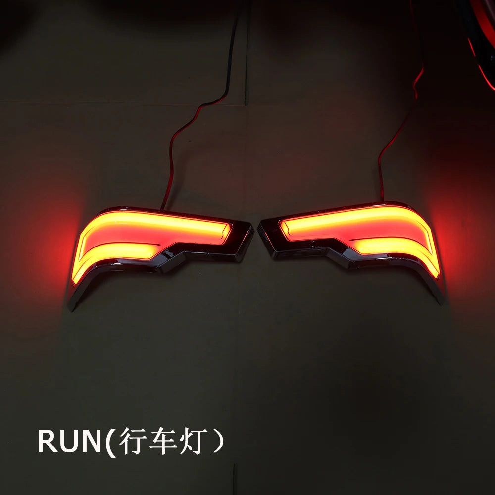 For Harley Touring Road Electra Glide Ultra Classic FLHTCU 2014+UP 2022 Motorcycle LED Tracer Tour-Pak Lights Chrome Rear Lights