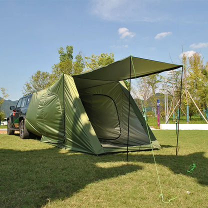 Camping Tent For 6 Person, Car Camping Accessories Including Nail, Outer Bag, Tent For SUV Hatchback Camping For Fishing, Hiking