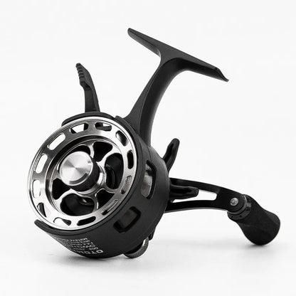 New Gear Ratio 3.2:1 Ice Fishing Reel Large Diameter Spool Built-in Free Spool Metal Spool Smooth Lure Fishing Equipment