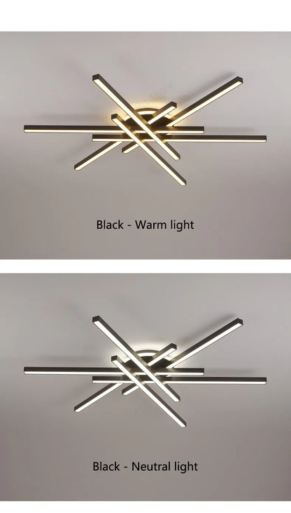 2025 new ceiling lamp Nordic modern LED lamp living room dining room bedroom lights ceiling chandelier