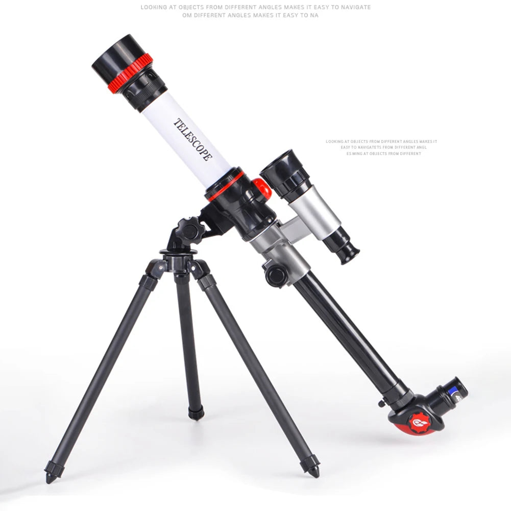 20X 30X 40X Astronomical Telescope Portable Travel Telescope Monocular HD Moon Space Planet Observation for Children Gifts