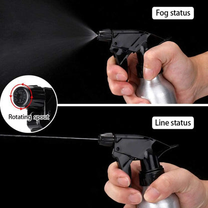 300/500ML Aluminum Spray Bottle Pro Salon Hairdressing High Pressure Refillable Sprayer Barbershop Home Use Tool Accessories