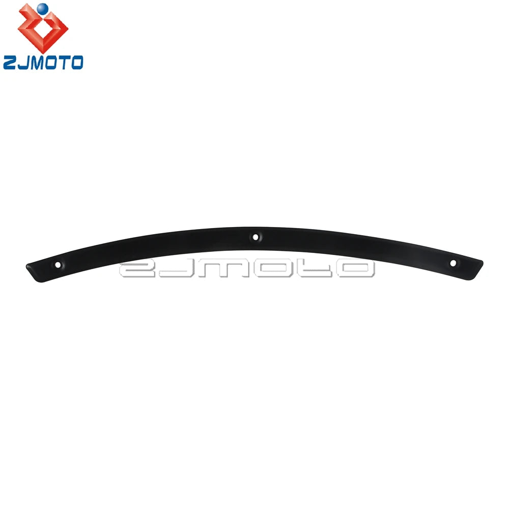 Steel Motorcycle Front Windshield Trim W/ Rubber Gasket For Harley Electra Street Tri Glide Touring Windscreen Strips 1996-2013