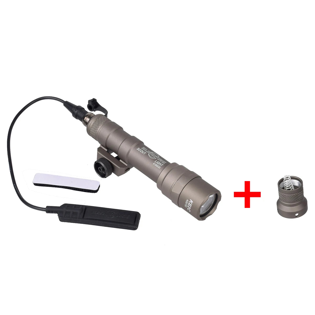 Tactical SureFire M600 M600B M600C Airsoft Weapon Flashlight Hunting Scout Torch Rifle AR15 Gun LED Light Button Remote Switch