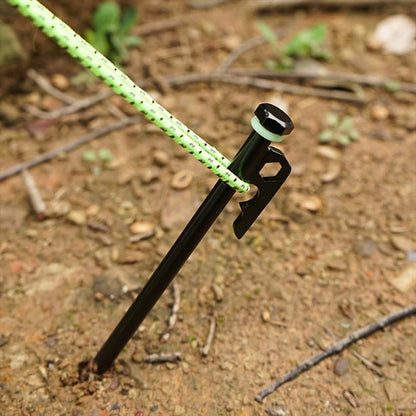 Camping Hiking Tent Accessories Camping Tent Accessories Kit with Reflective Camping Rope for Camping Hiking Garden Ground