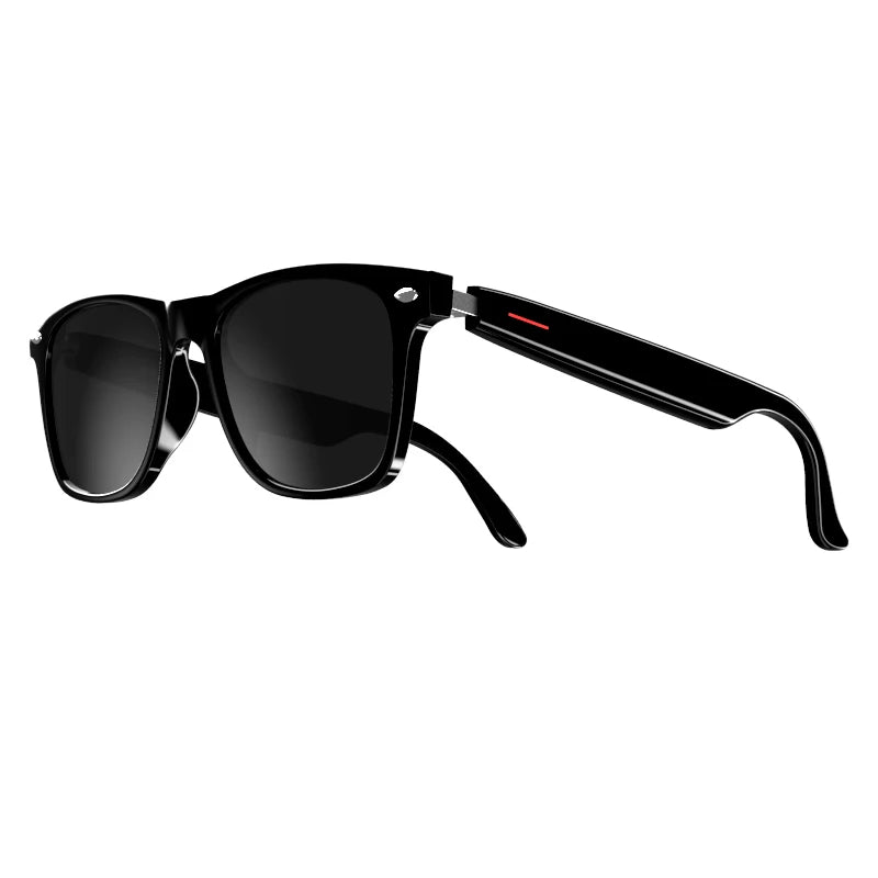 Smart Glasses with AI Navigation Listen Songs Bluetooth Call Voice Assistant Remote Camera Translate Language Smart Sunglasses